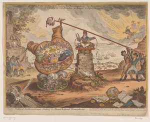 Caricature politique britannique, 1807 - James Gillray