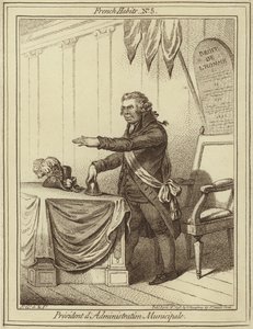 Caricature de John Horne Tooke - James Gillray