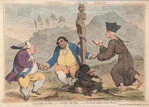 La Danse de la coalition - James Gillray