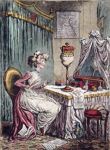 Contemplations sur une couronne - James Gillray