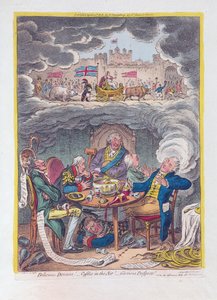Rêves délicieux: Châteaux en Espagne! - Perspectives glorieuses!, publié en 1808