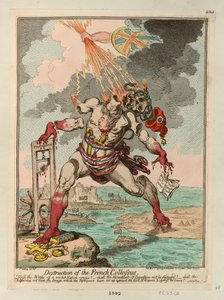Destruction du colosse français, 1798