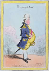 Pour améliorer la race, esquissé à Wirtemberg, publié par Hannah Humphrey en 1796