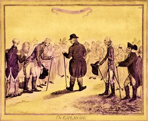 George III - caricature - James Gillray