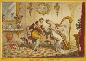 Harmonie avant le mariage, 1805