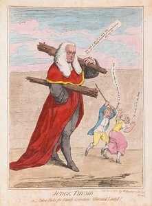 Juge Pouce, ou Bâtons brevetés pour la correction familiale garantis légaux, pub. 1782
