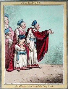 Les membres du Conseil des Cinq Cents, planche 3 de 