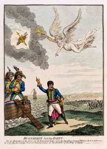 Napoléon Bonaparte (1769-1821) quittant l