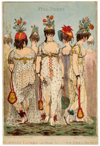 Dames parisiennes en tenue d