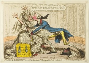 Ravitaillement politique - James Gillray