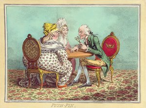 Push-Pin, publié par Hannah Humphrey en 1797