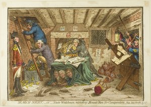 Nuit de recherche - James Gillray