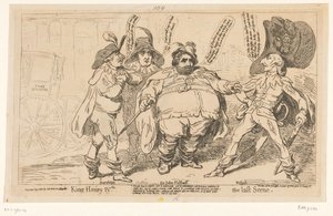 Caricature de Charles Fox, 1788