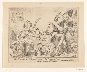 Caricature de Warren Hastings, 1788 - James Gillray
