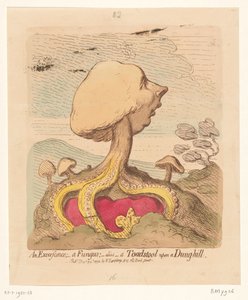 Caricature de William Pitt le Jeune, 1791