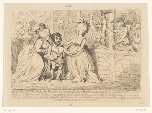 Caricature de la politique intérieure anglaise, 1788