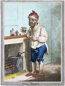 Prendre des médicaments, publié par Hannah Humphrey en 1800 - James Gillray