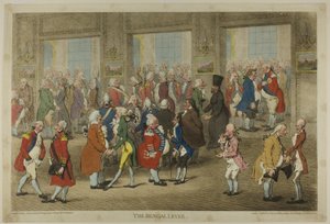 La digue du Bengale - James Gillray