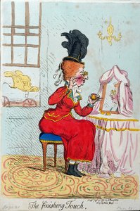 La Touche Finale, publiée par Hannah Humphrey en 1791