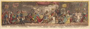 Le grand cortège de couronnement de Napoléon Ier empereur de France, depuis l