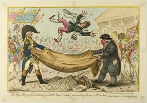 Le candidat de haut vol - James Gillray