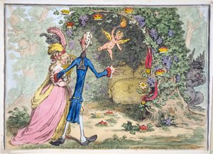 La chambre nuptiale, pub. Hannah Humphrey, 13 février 1797