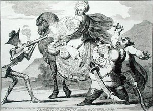 Les bandits politiques assaillant le sauveur de l