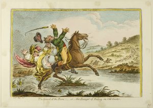Le son du cor - James Gillray