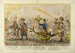 Procession triomphale de Little-Paul-The Taylor sur sa nouvelle oie