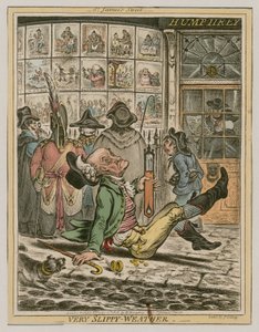 Temps Très Glissant - James Gillray