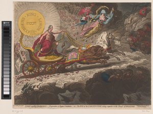 William Pitt chasse les forces obscures, 1795