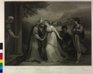 Caleb et sa fille Acsa - James Godby