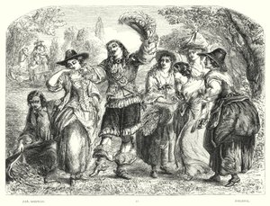 Childe Harold de Lord Byron, Chant I, Strophe 9 (gravure) - James Godwin