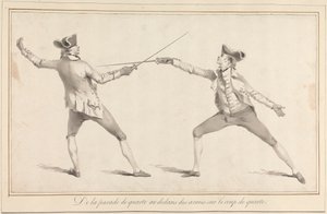 De la Parade de Quarte au Dedans des Armes sur le Coup de Quarte - James Gwin