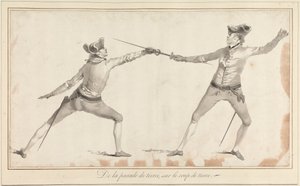 De la parade de tierce, sur le coup de tierce - James Gwin