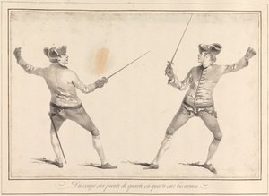 Du Coupé sur Pointe de Quarte en Quarte sur les Armes - James Gwin
