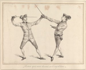 Position Après Avoir Désarmé sur le Coup de Tierce - James Gwin