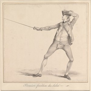 Première position du salut - James Gwin