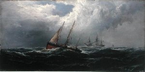 Après une tempête - Épave - James Hamilton