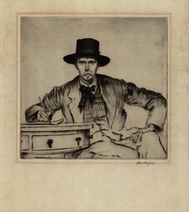 Portrait du graveur J. Hamilton Hay, 1915