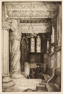 Prentice Pillar, Rosslyn Chapel - James Hamilton Mackenzie