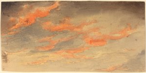 Nuages au coucher du soleil