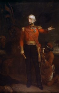 Lieutenant-général vicomte Hugh Gough, état-major de l