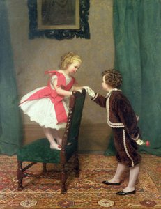 La première flirtation de Miss Lily, 1867
