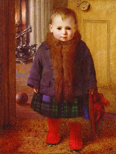 En attente de sortir - James Hayllar