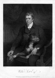 Sir Walter Scott, 1er baronnet, romancier historique et poète écossais prolifique, 1810