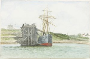 Docks Albert Edward. Le S.S. Willkarnman
