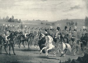 Revue des 1st Life Guards et 8th Hussars, 4 juin 1842, 1842 1909 - James Henry Lynch