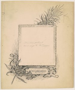Frontispice, Portrait de W. W. Corcoran - James Henry Moser