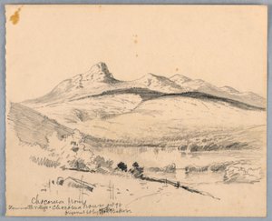 Mont Chocorua depuis Tamworth, New Hampshire - James Henry Moser